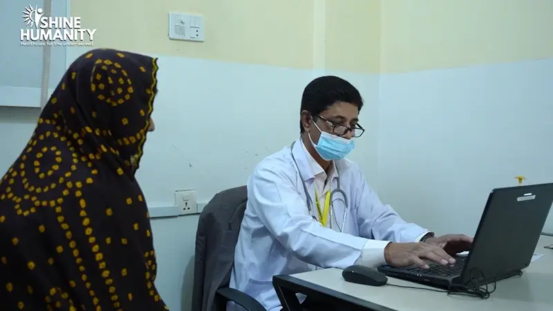 Telemedicine consultation connecting rural patients with licensed doctors in Pakistan